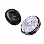 Wireless Display Badge 1.85 – Ψηφιακή Κονκάρδα με Οθόνη HD - Bluetooth 5.4, Προβολή Φωτογραφιών & Βίντεο, App SuperBand, Μαύρο