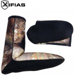 Xifias® Αντιολισθητικά Καλτσάκια Κατάδυσης 3mm με Nylon Jersey Εξωτερικά & Διπλή Φόδρα Plush Jersey Εσωτερικά - Καφέ Παραλλαγή σε Διάφορα Μεγέθη