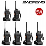 Σετ 6 x Baofeng Φορητός Πομποδέκτης Ενδοεπικοινωνίας 5w για Ερασιτεχνική ή Επαγγελματική Χρήση - Walkie Talkie 2-Way 16 Κανάλια