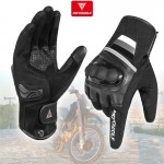 Σετ Motowolf® Γάντια Αναβάτη Μηχανής / Μοτοσυκλέτας με Εξαερισμό & Προστασία στις Αρθρώσεις - Μαύρο σε Διάφορα Μεγέθη