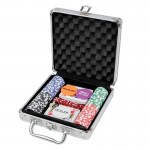 Σετ Poker 100 Τεμαχίων σε Αλουμινένια Βαλίτσα – Επαγγελματικό Gaming