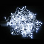 Φώτα Led 100 Λαμπάκια Λευκό Ψυχρό με λευκό καλώδιο - Χριστουγεννιάτικα Λαμπάκια