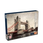 Παζλ Tower Bridge Λονδίνο 1500 Κομμάτια – Δημιουργική Απασχόληση - Διάσταση 80x60cm, Vintage Αισθητική, Υψηλής Ποιότητας, Ενήλικες & 14+