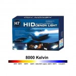 Φώτα XENON H7 Αυτοκινήτου 35Watt - Πλήρες Kit H.I.D. 8.000k CAN BUS