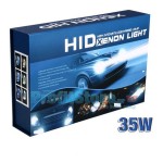 Φώτα XENON H4-3 Αυτοκινήτου 35w ECO-X Πλήρες Kit H.I.D. 6000k με Λευκό Φως