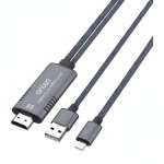 Καλώδιο Lightning σε HDMI - Προβολή 4K HDR σε Μεγαλύτερη Οθόνη, 1.8m για iPhone και iPad