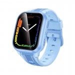 Παιδικό Smartwatch HOCO – Ασφάλεια και Επικοινωνία με 4G, GPS, Κάμερα, IPX7 Μπλε