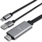 Καλώδιο USB Type-C σε HDMI - Compatible with Galaxy S8, S8Plus, Note8 etc