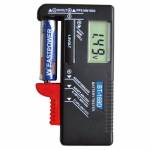 Δοκιμαστής Μπαταριών Ακριβείας 1.5V - 9V με LCD Οθόνη - Battery Tester