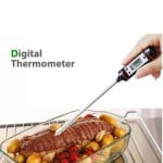 Ψηφιακό Θερμόμετρο Κουζίνας με Ανοξείδωτη Ακίδα Διείσδυσης