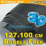 Διακοσμητική Αυτοκόλλητη Ταινία 3D CARBON - Ρολό 127×100cm