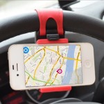 Βάση Στήριξης Κινητού για Τιμόνι Αυτοκινήτου