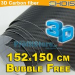 Διακοσμητική Αυτοκόλλητη Ταινία 3D CARBON - Ρολό 152x150cm