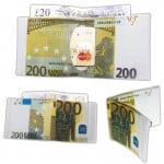Πρωτότυπο Πορτοφόλι με Σχέδιο Χαρτονόμισμα των 200 ευρώ