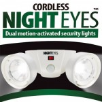 Διπλό Ασύρματο Φωτιστικό LED με Ανιχνευτή Κίνησης Night Eyes
