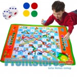 Μεγάλο Επιδαπέδιο Παιχνίδι Φιδάκι - Snakes & Ladders Giant Floor Mat Game
