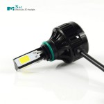 Λαμπτήρας Μοτοσυκλέτας με 3 LED 4000LM & 40W και Ανεμιστήρα 6000K AC CAN BUS