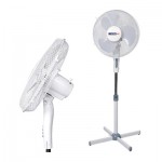 Ανεμιστήρας Ορθοστάτης Περιστρεφόμενος με Ρυθμιζόμενο Ύψος 40CM - 40W CROWN FS-1620