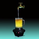 Συντριβανάκι - Αιωρούμενη Βρύση σε Ποτήρι / Κανάτα LED - Magic Faucet Mug
