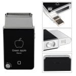 Επαναφορτιζόμενη USB Ηλεκτρική Ξυριστική Μηχανή Green Apple Shaver - Trimmer
