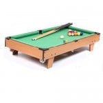 Ξύλινο Επιτραπέζιο Μπιλιάρδο 81x42.8x17cm Snooker Table HG203D