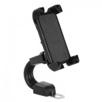 Περιστρεφόμενη Βάση - Δαγκάνα Κινητού για Μηχανή & Ποδήλατο