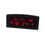 Ηλεκτρονικό Ψηφιακό Ρολόι LED Ξυπνητήρι με Θερμόμετρο, Ημερομηνία, Βδομάδα