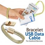 Βραχιόλι Awei & Καλώδιο Γρήγορης Φόρτισης & Μεταφοράς Δεδομένων Micro USB - Bracelet Data Cable