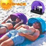 Πτυσσόμενη Τέντα Σκίαστρο Παραλίας με Φουσκωτό Μαξιλαράκι - Head Sun Shade