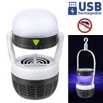 Φορητός Εξολοθρευτής Κουνουπιών & Εντόμων με Αναρρόφηση - Φωτιστικό Camping/Δωματίου Moobie USB Air Kill Pest 2 in 1