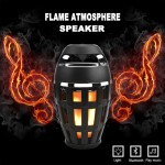 Νέο Ατμοσφαιρικό Ασύρματο Bluetooth Ηχείο & Φωτιστικό με Εφέ Φλόγας Κεριού - Multimedia Speaker, TF,MP3 Player