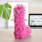 Εύκαμπτο Ξεσκονόπανο-Ξεσκονιστήρι Λάμα - Desktop Cleaning Pet Llama Duster