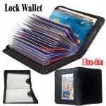 Πορτοφόλι Ασφαλείας με Προστασία Υποκλοπής - Lock Wallet RFID Shield