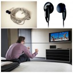 Ενσύρματα Ακουστικά Τηλεόρασης 5 Μέτρα - 5m Cord Length for TV