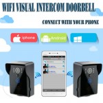 Ασύρματη Θυροτηλεόραση WiFi SM-IWP708 Μπουτονιέρα με Κάμερα - Visual Intercom Doorbell