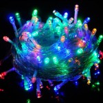Λαμπάκια 240LED με Διάφανο Καλώδιο 18μ - Χριστουγεννιάτικα Λαμπάκια Φωτάκια