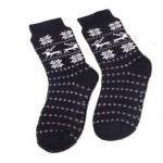 Ζεστές Χριστουγεννιάτικες Κάλτσες Καλτσοπαντόφλες Ελάφι - Christmas Cozy Socks