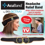 Κορδέλα για Μείωση Κεφαλαλγίας Χωρίς Φάρμακα - AcuBand Headache Pain Relief