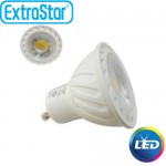 Λαμπτήρας LED ExtraStar 6,5W GU10 με Ψυχρό Φως