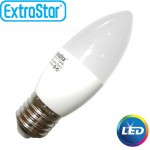 Λαμπτήρας LED ExtraStar P37 7W E27 με Θερμό Φως