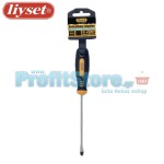 Μαγνητικό Κατσαβίδι Liyset με Ίσια Μύτη 6x200mm