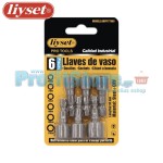 Καρυδάκια Μύτες Άλλεν Liyset Σετ 6 Τεμαχίων 6-11mm