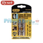 Καρυδάκια Εξάγωνα Liyset Σετ 4 Τεμαχίων 4 - 5.5mm