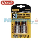 Καρυδάκια Εξάγωνα Liyset Σετ 2 Τεμαχίων 8 - 10mm