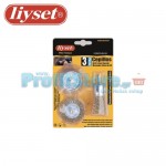 Συρματόβουρτσες Δράπανου με Αξονάκι Liyset Σετ 3 Τεμαχίων