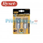 Συρματόβουρτσες Πινέλο Ατσάλινες Δράπανου με Αξονάκι Liyset 25mm Σετ 2 Τεμαχίων