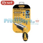 Κατσαβίδι Σπαστό και Μύτες Liyset - Σετ 7 Τεμαχίων