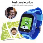 Αδιάβροχο Παιδικό Ρολόι - Κινητό με Live Chat, Σύστημα Εντοπισμού GPS, Κουμπί Τηλεφωνικής Κλήσης SOS, Χαρτογράφηση, Εφαρμογή Κινητού App & Παιχνίδια