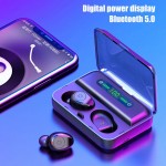 Μίνι Ασύρματα Bluetooth Ακουστικά με Θήκη Φόρτισης & LED Οθόνη & Powerbank - Handsfree Wireless Stereo Earbuds BTH230