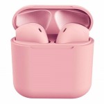 Ασύρματα Ακουστικά Αφής - inPods 12 Bluetooth Earphones With Charging Box με Αυτόματη Σύνδεση Pop-up στο Κινητό - Ροζ Macaron
